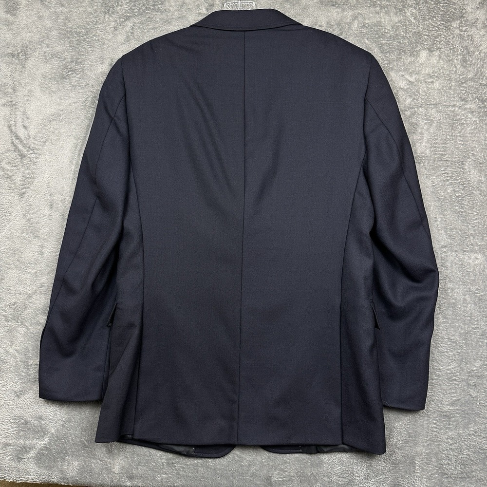 Tommy Hilfiger Blazer Men's 40R Navy Blue Gold Crest Buttons Classic Preppy EUC - Picture 5 of 16